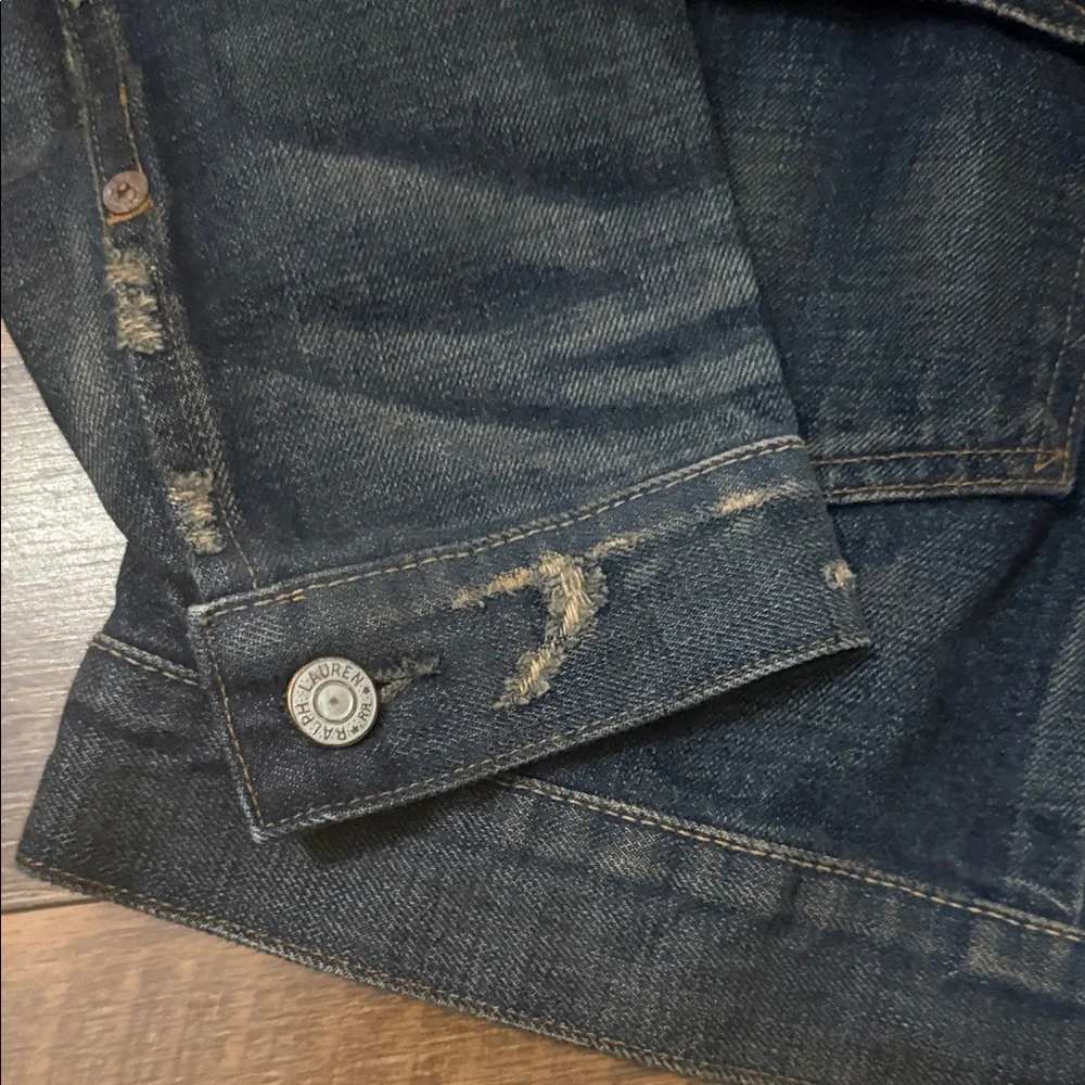 Double RL (RRL) Limited Edition 1 of 100 Coast to Coast Denim Jacket -Size Large - Picture 5 of 15